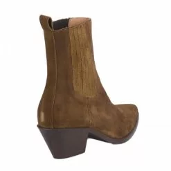 Boots Femme - MIGLIO - Kaki Kaki -Promos BOOTS Femme Boutique 76584 vignettes 3