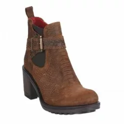 Boots Femme - MIGLIO - Marron Marron -Promos BOOTS Femme Boutique 76590