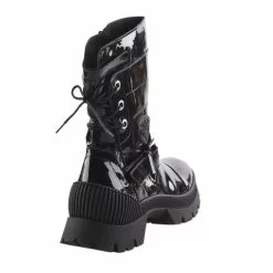 Boots Femme - PHILIPPE MORVAN - Noir Verni Noir -Promos BOOTS Femme Boutique 76750 vignettes 3
