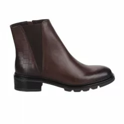 Boots Femme - MIGLIO - Marron Fonce Marron