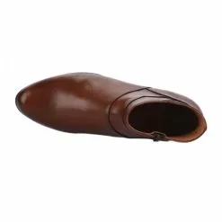 Boots Femme - MARTA - Marron Cognac Marron -Promos BOOTS Femme Boutique 76787 vignettes 4