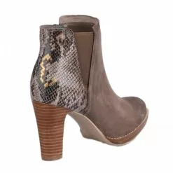 Boots Femme - FUGITIVE - Taupe Taupe -Promos BOOTS Femme Boutique 76803 vignettes 3
