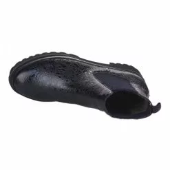 Boots Femme - FUGITIVE - Bleu Marine Verni Bleu -Promos BOOTS Femme Boutique 76807 vignettes 4