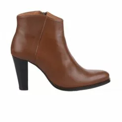 Boots Femme - MAJORELLE - Marron Cognac Marron