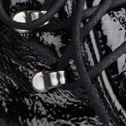 Chaussures à Lacets Femme - HISPANITAS - Noir Verni Noir -Promos BOOTS Femme Boutique 76878 vignettes 6