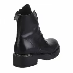 Boots Femme - MYMA - Noir Noir -Promos BOOTS Femme Boutique 76885 vignettes 3