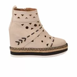 Boots Femme - ALPE - Beige Beige