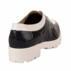 Chaussures à Lacets Femme - ROSEWOOD - Bleu Marine Verni Bleu -Promos BOOTS Femme Boutique 78259 vignettes 3