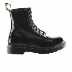Bottines Femme - DR MARTENS - Noir Verni Noir
