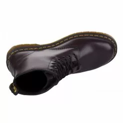 Bottines Femme - DR MARTENS - Rouge Bordeaux Rouge -Promos BOOTS Femme Boutique 78590 vignettes 4