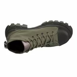 Bottines Femme - PALLADIUM - Kaki Kaki -Promos BOOTS Femme Boutique 78687 vignettes 4