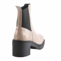 Boots Femme - MIGLIO - Beige Verni Beige -Promos BOOTS Femme Boutique 78745 vignettes 3
