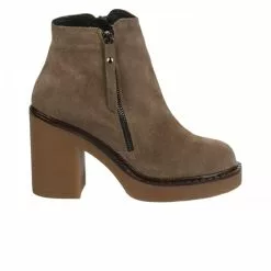 Boots Femme - MIGLIO - Taupe Taupe