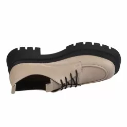 Chaussures à Lacets Femme - MIGLIO - Beige Beige -Promos BOOTS Femme Boutique 78756 vignettes 4