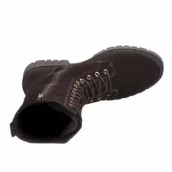 Bottines Femme - ESPRIT - Marron Fonce Marron -Promos BOOTS Femme Boutique 78905 vignettes 4