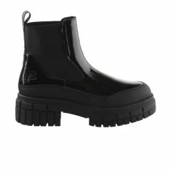 Boots Femme - BAGATT - Noir Verni Noir