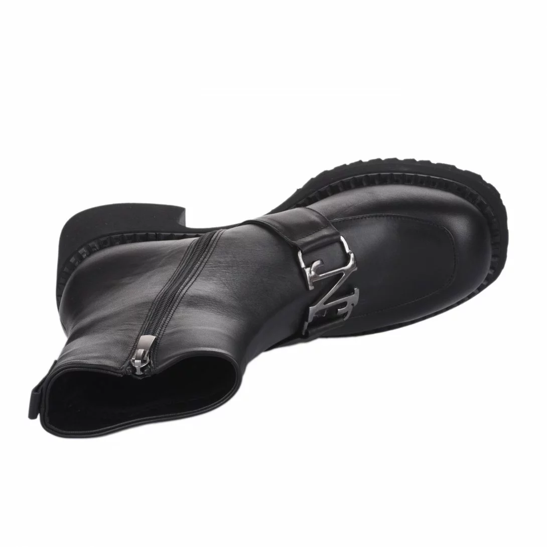 Boots Femme - MIGLIO - Noir Noir 7 Boots Femme - MIGLIO - Noir Noir – Image 5