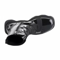 Boots Femme - MIGLIO - Noir Verni Noir -Promos BOOTS Femme Boutique 79280 vignettes 4