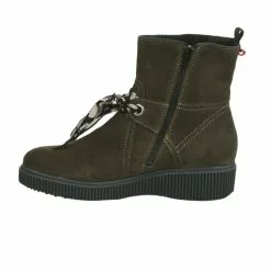 Boots Femme - MIGLIO - Kaki Kaki -Promos BOOTS Femme Boutique 79295 vignettes 2