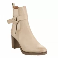 Boots Femme - MAJORELLE - Beige Beige -Promos BOOTS Femme Boutique 79339