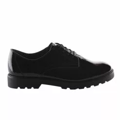 Chaussures à Lacets Femme - TAMARIS - Noir Verni Noir
