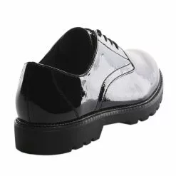 Chaussures à Lacets Femme - TAMARIS - Noir Verni Noir -Promos BOOTS Femme Boutique 79399 vignettes 3