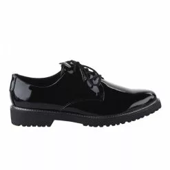 Chaussures à Lacets Femme - MARCO TOZZI - Noir Verni Noir