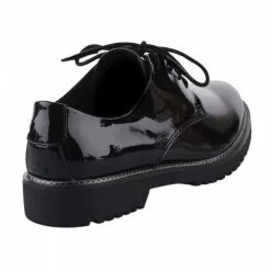 Chaussures à Lacets Femme - MARCO TOZZI - Noir Verni Noir -Promos BOOTS Femme Boutique 79460 vignettes 3