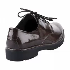 Chaussures à Lacets Femme - MARCO TOZZI - Marron Verni Marron -Promos BOOTS Femme Boutique 79461 vignettes 3