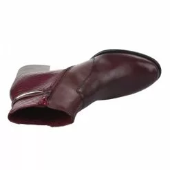 Boots Femme - TAMARIS - Rouge Bordeaux Rouge -Promos BOOTS Femme Boutique 79505 vignettes 4