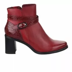Boots Femme - TAMARIS - Rouge Rouge