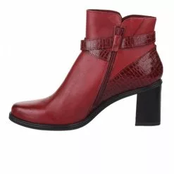 Boots Femme - TAMARIS - Rouge Rouge 11 Boots Femme - TAMARIS - Rouge Rouge -Promos BOOTS Femme Boutique 79515 vignettes 2