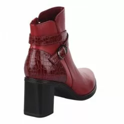Boots Femme - TAMARIS - Rouge Rouge 12 Boots Femme - TAMARIS - Rouge Rouge -Promos BOOTS Femme Boutique 79515 vignettes 3