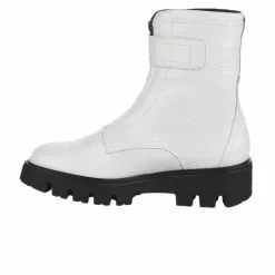 Boots Femme - GEO REINO - Blanc Verni Blanc -Promos BOOTS Femme Boutique 79531 vignettes 2