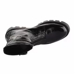 Boots Femme - GEO REINO - Noir Verni Noir -Promos BOOTS Femme Boutique 79532 vignettes 4