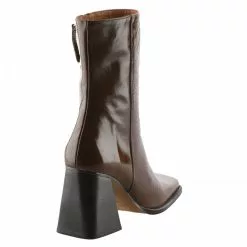 Boots Femme - MIGLIO BY CAMILLE CERF - Marron Verni Marron -Promos BOOTS Femme Boutique 79620 vignettes 4