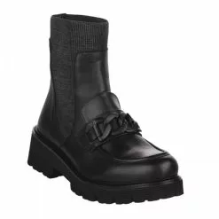 Boots Femme - MIGLIO - Noir Noir -Promos BOOTS Femme Boutique 79688