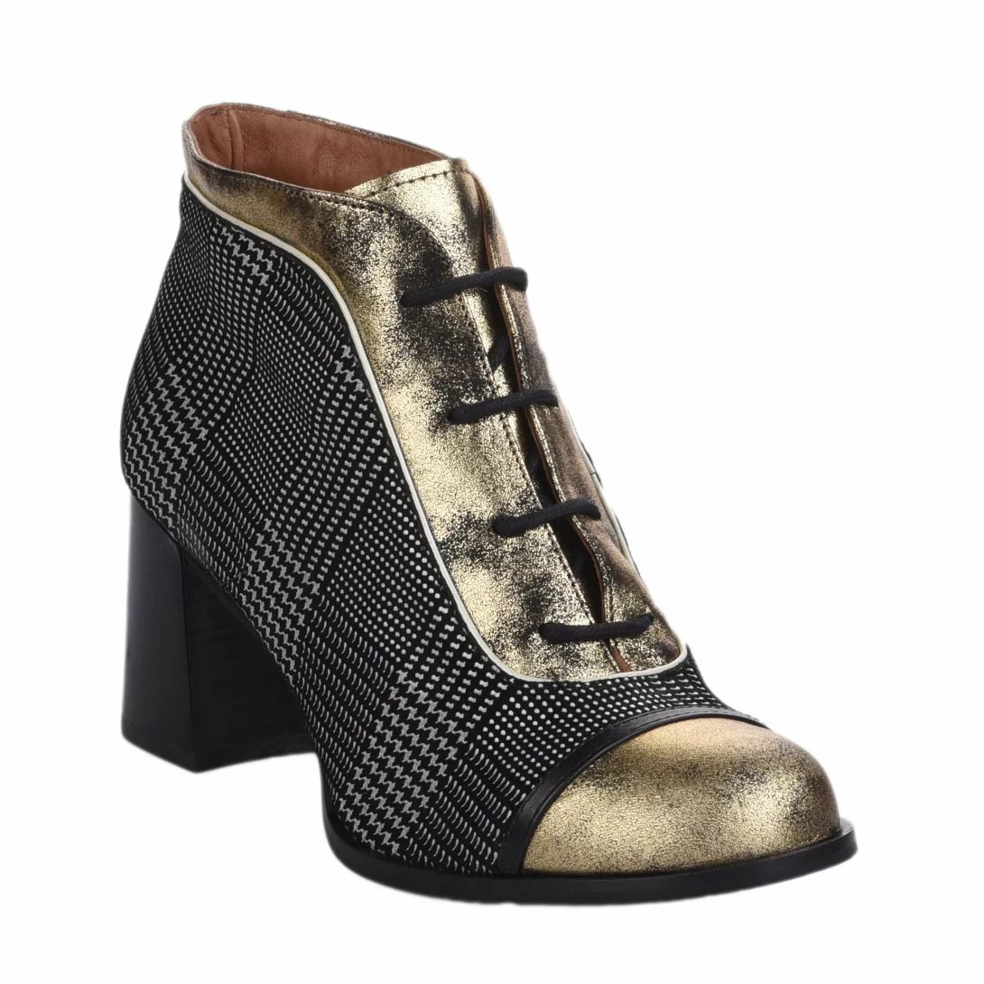 Bottines Femme - NEMONIC - Noir Noir 4 Bottines Femme - NEMONIC - Noir Noir – Image 2