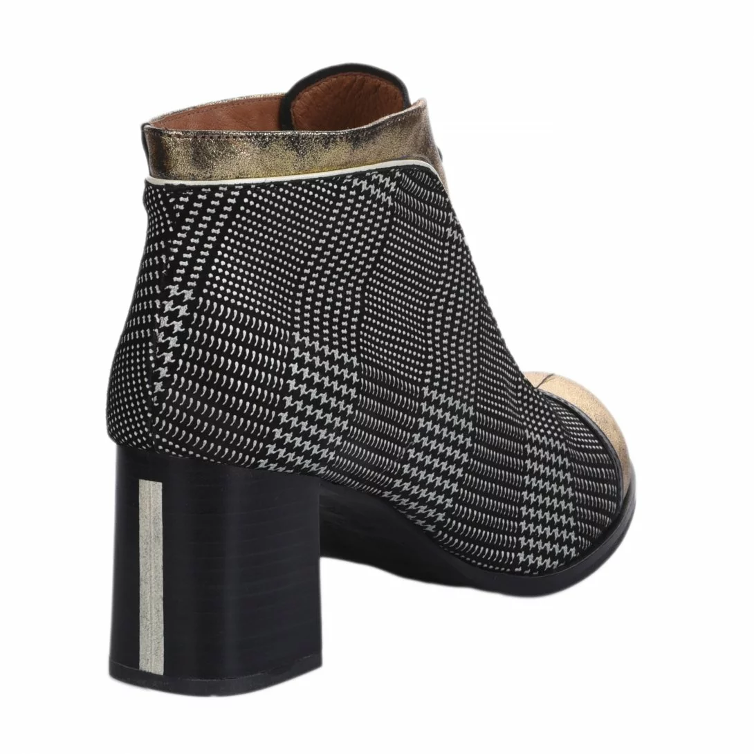 Bottines Femme - NEMONIC - Noir Noir 6 Bottines Femme - NEMONIC - Noir Noir – Image 4