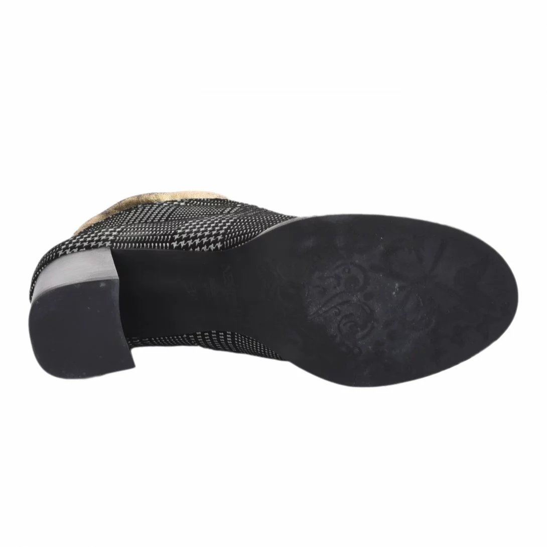 Bottines Femme - NEMONIC - Noir Noir 8 Bottines Femme - NEMONIC - Noir Noir – Image 6