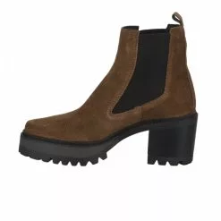 Boots Femme - ALPE - Marron Fonce Marron -Promos BOOTS Femme Boutique 79799 vignettes 2