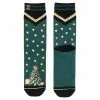 Chaussettes Femme - XPOOOS - Vert Fonce Vert -Promos BOOTS Femme Boutique 80041 vignettes 1