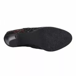 Boots Femme - LAURA VITA - Rouge Bordeaux Rouge -Promos BOOTS Femme Boutique 80135 vignettes 5