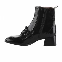 Boots Femme - HISPANITAS - Noir Verni Noir -Promos BOOTS Femme Boutique 80159 vignettes 2