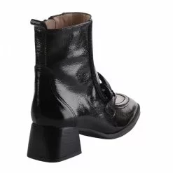 Boots Femme - HISPANITAS - Noir Verni Noir -Promos BOOTS Femme Boutique 80159 vignettes 3