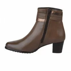 Boots Femme - MARTA - Taupe Taupe -Promos BOOTS Femme Boutique 80195 vignettes 2