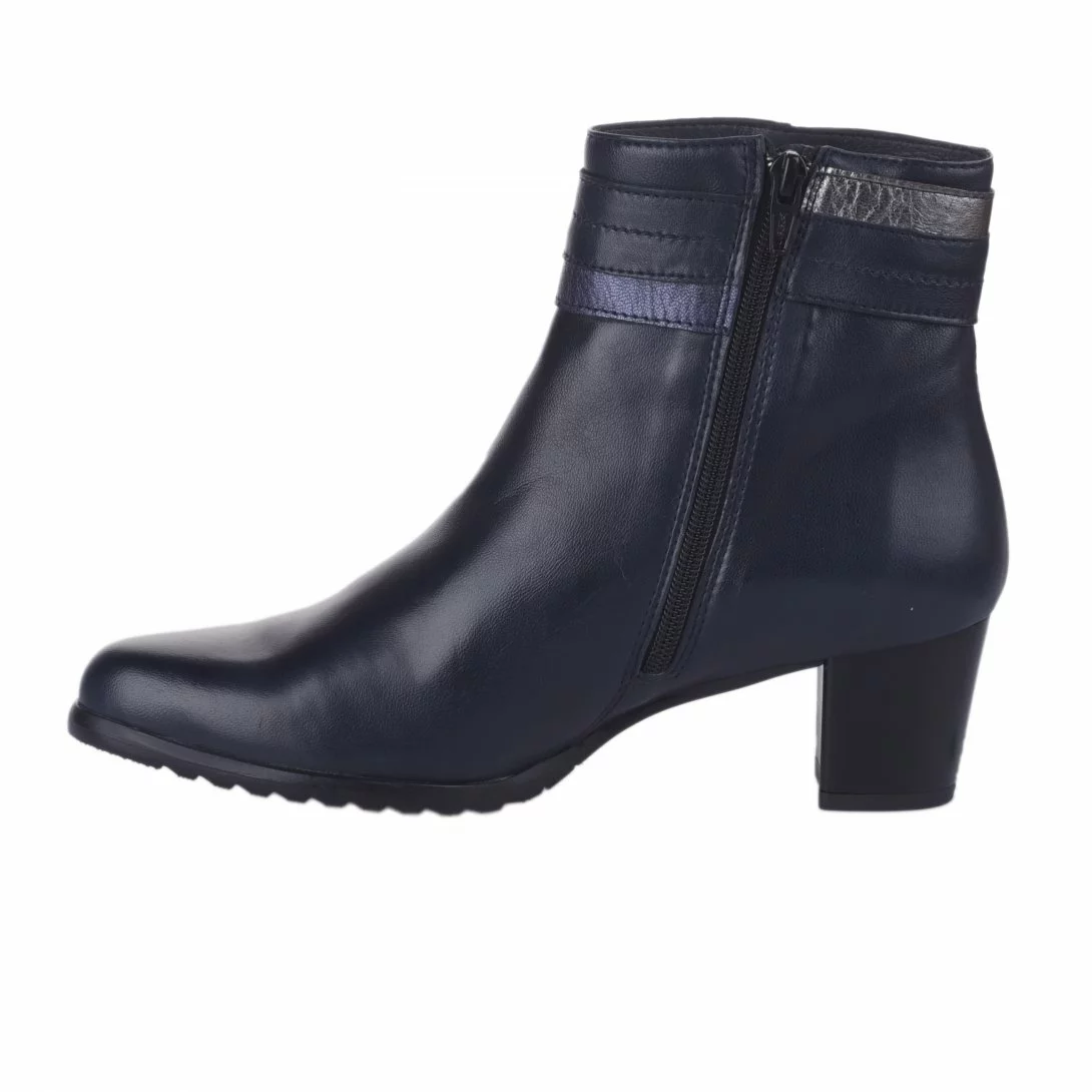 Boots Femme - MARTA - Bleu Marine Bleu 5 Boots Femme - MARTA - Bleu Marine Bleu – Image 3