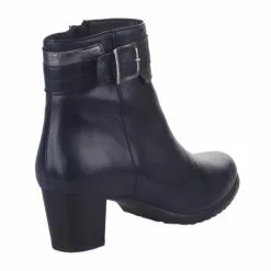 Boots Femme - MARTA - Bleu Marine Bleu 12 Boots Femme - MARTA - Bleu Marine Bleu -Promos BOOTS Femme Boutique 80196 vignettes 3