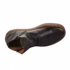 Boots Femme - MIGLIO - Marron Fonce Marron -Promos BOOTS Femme Boutique 80203 vignettes 4