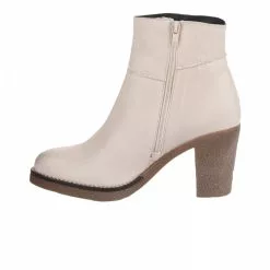Boots Femme - MIGLIO - Blanc Blanc -Promos BOOTS Femme Boutique 80206 vignettes 2